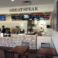Great Steak cheesesteak franchise dining room