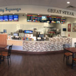 Great Steak cheesesteak franchise dining room